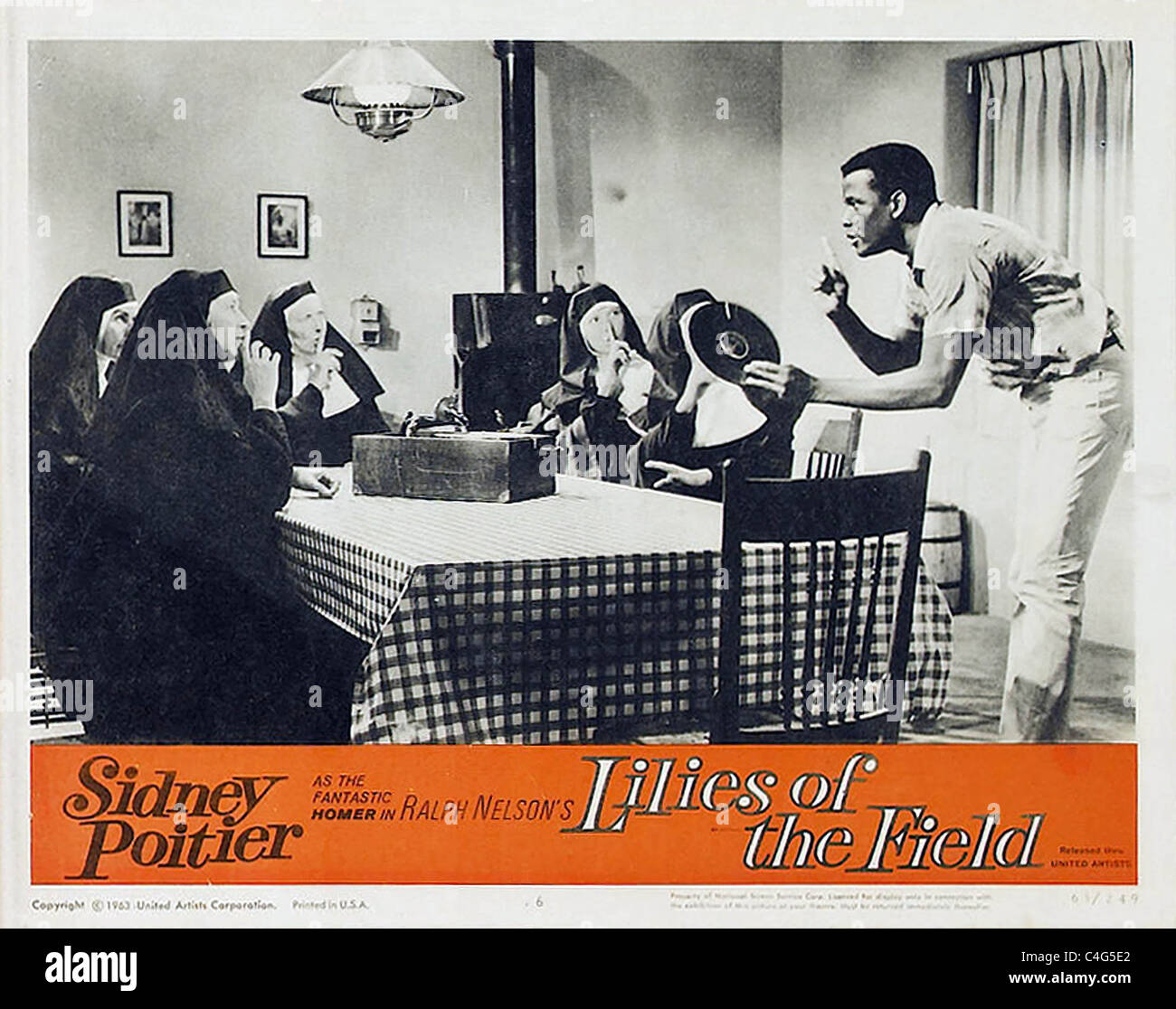 LILIES OF THE FIELD (1963) SIDNEY POITIER, LILIA SKALA RALPH NELSON ...