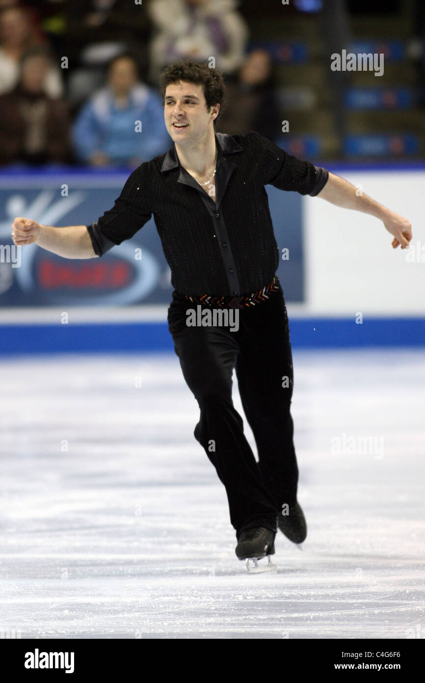 David Struthers competes at the 2010 BMO Canadian Figure Skating