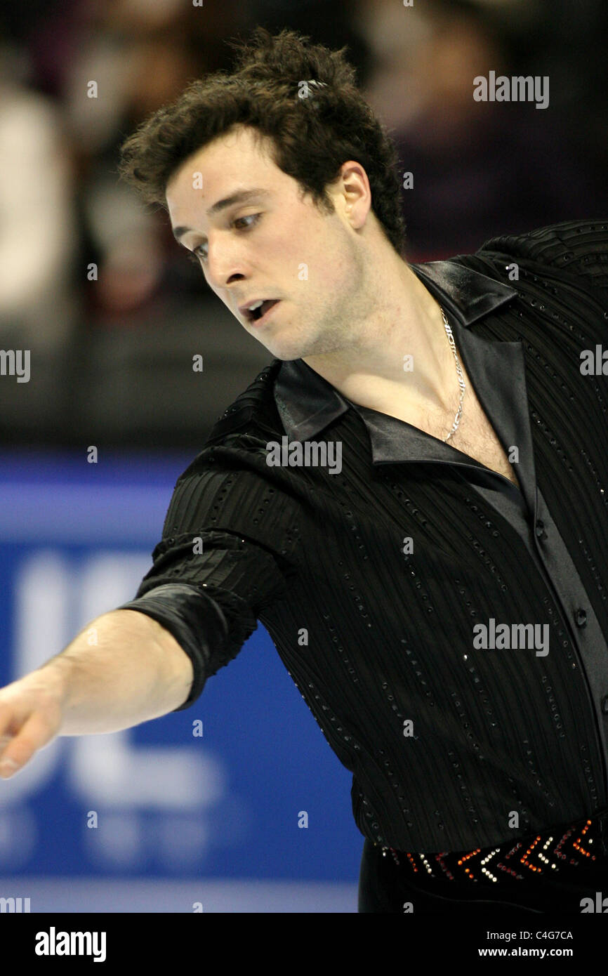 David Struthers competes at the 2010 BMO Canadian Figure Skating