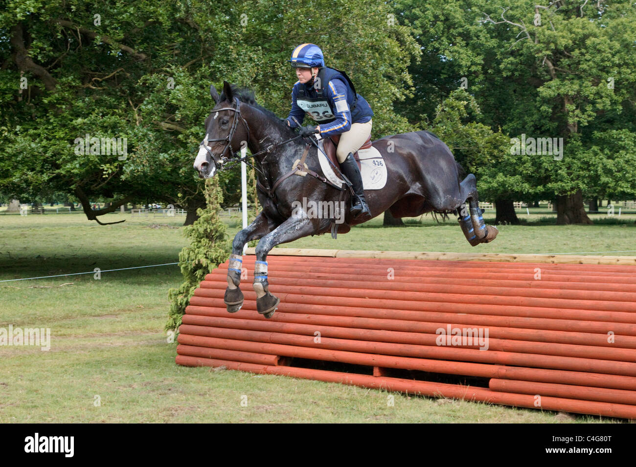 Julian Stiller riding Chapel Amble Houghton International Horse