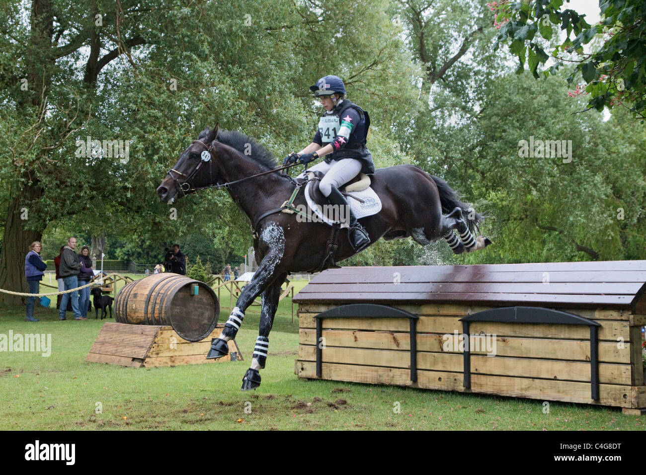 Gina Ruck on Viper Priba - Houghton International Horse Trials 2011 ...