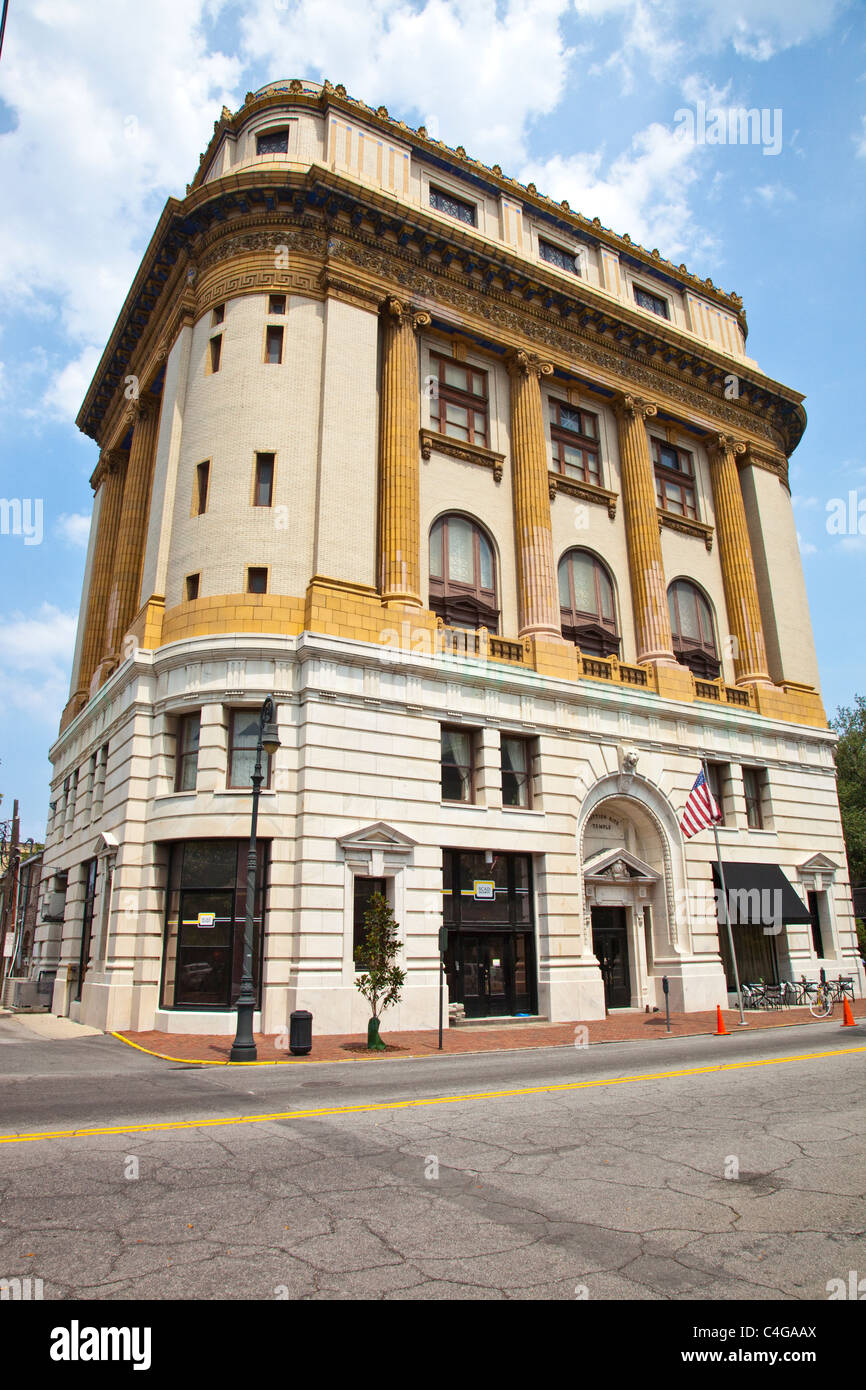 Scottish Rite Temple, Savannah, Stock Photo Alamy