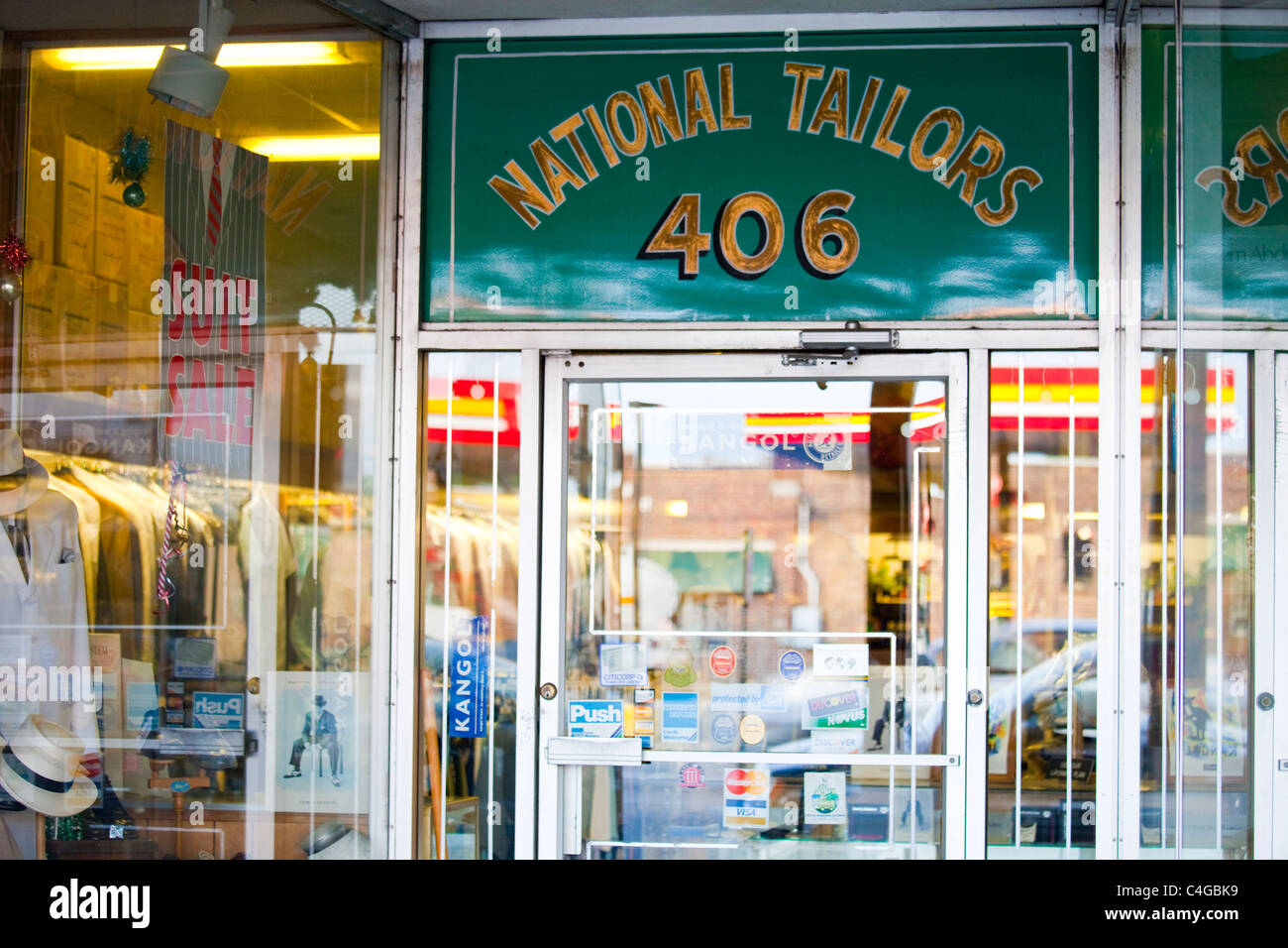 National Tailors, Americana in Savannah, Stock Photo Alamy
