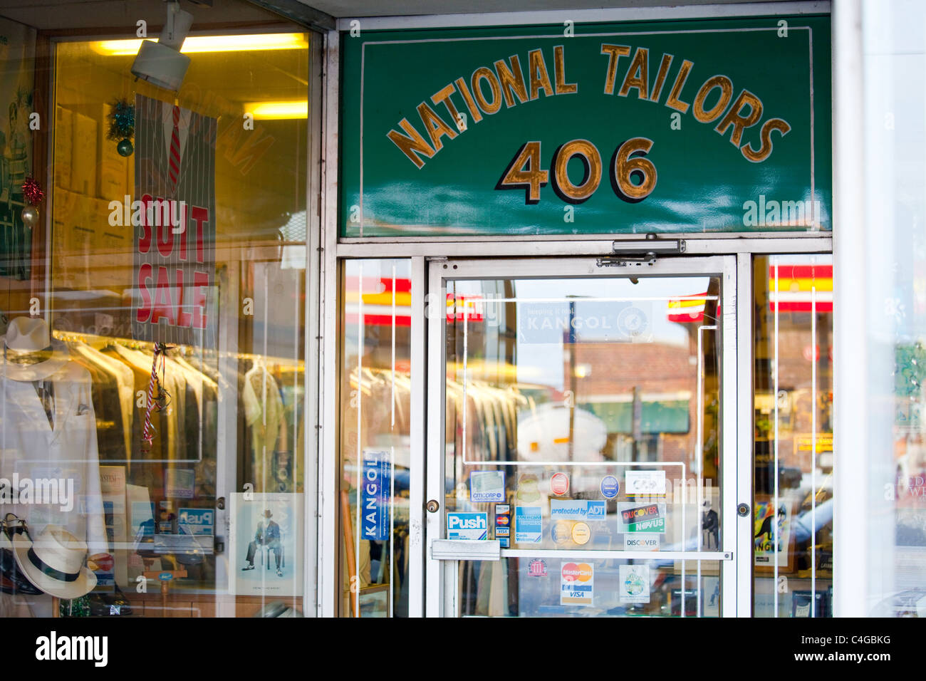National Tailors, Americana in Savannah, Stock Photo Alamy