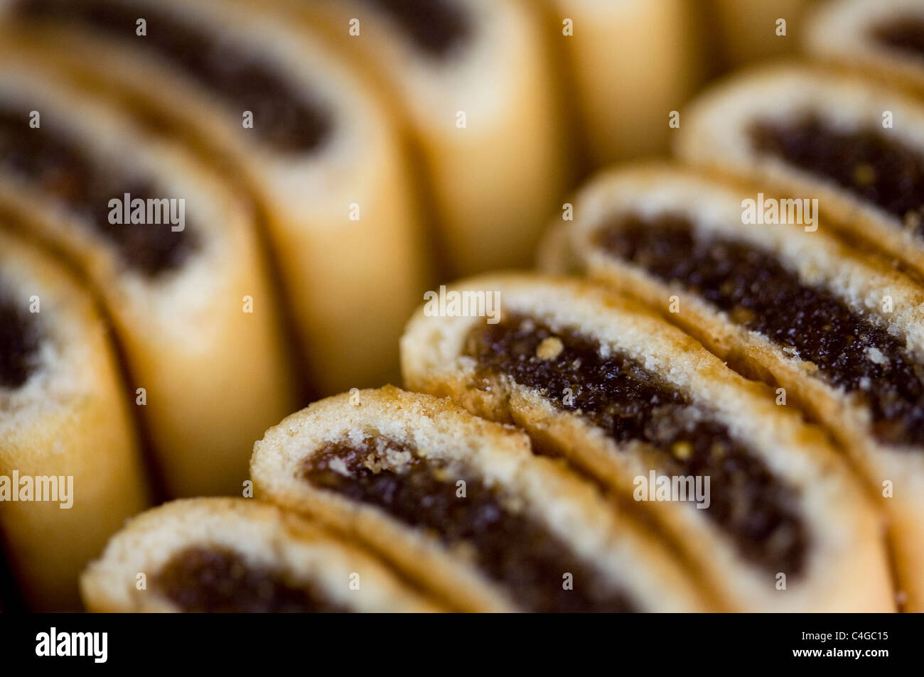 Fig Newton fruit filled cookies Stock Photo: 37240033 - Alamy