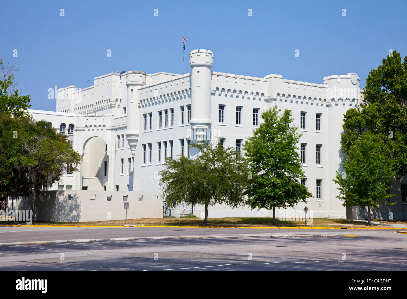 The Citadel - The Military College of South Carolina, Charleston, South Carolina Stock Photo