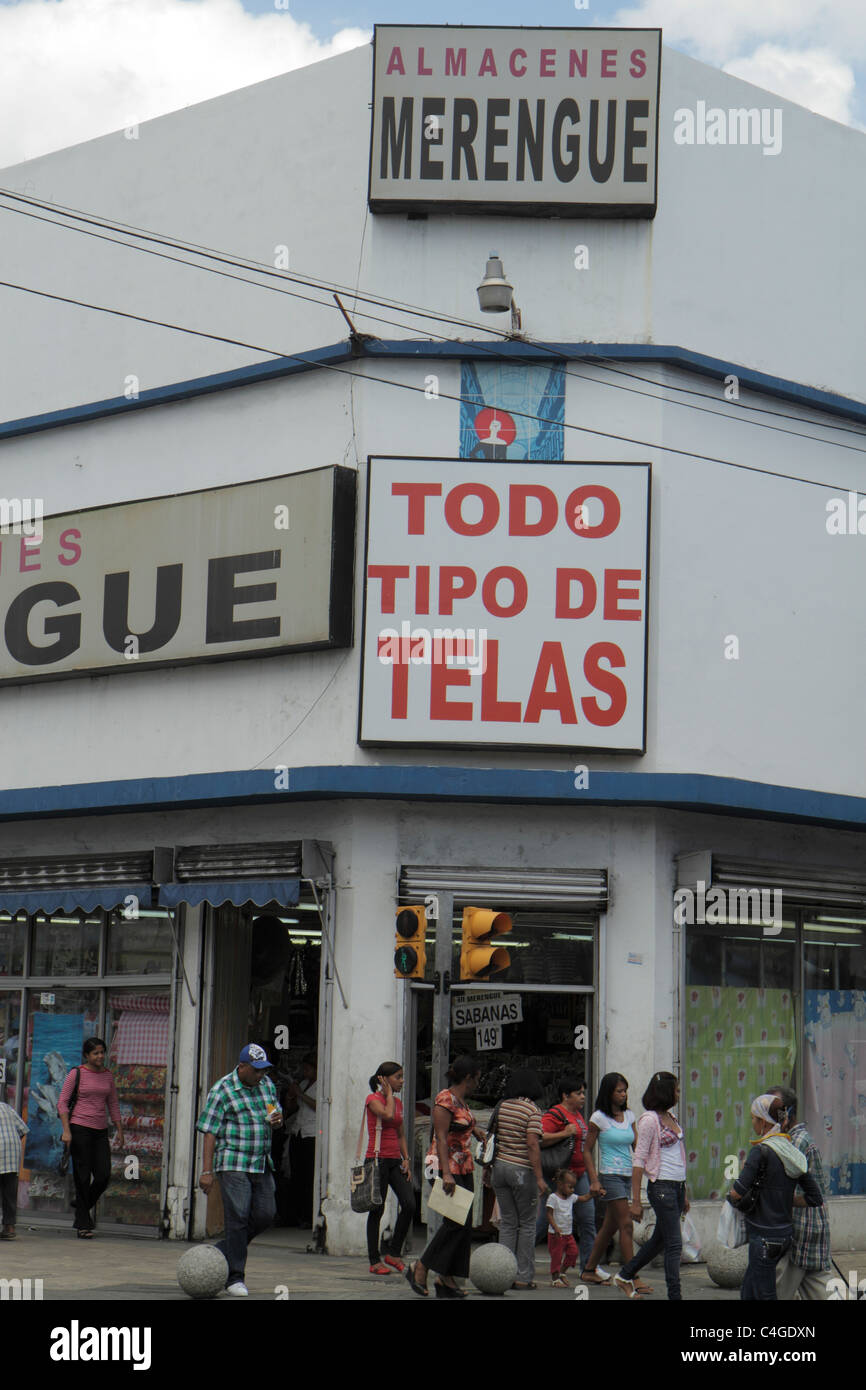 Santo Domingo Dominican Republic Avenida Duarte business garment Stock Photo 37241533 Alamy