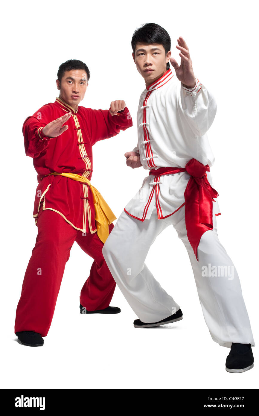 Young asian doing karate stance Cut Out Stock Images & Pictures Alamy