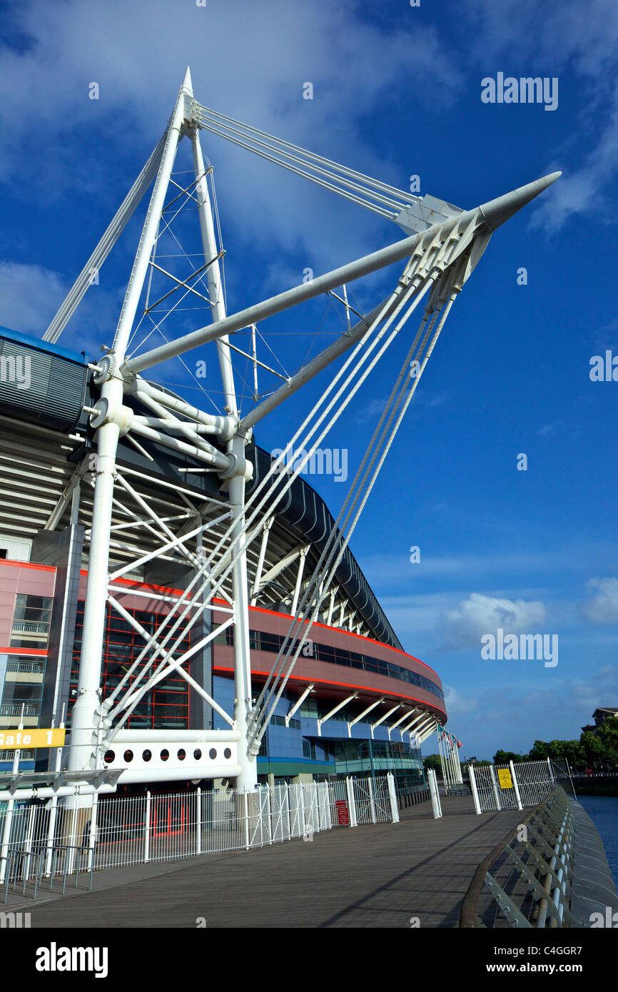 Millennium Stadium, Cardiff, South Glamorgan, Wales, Cymru, GB, UK, Stock Photo