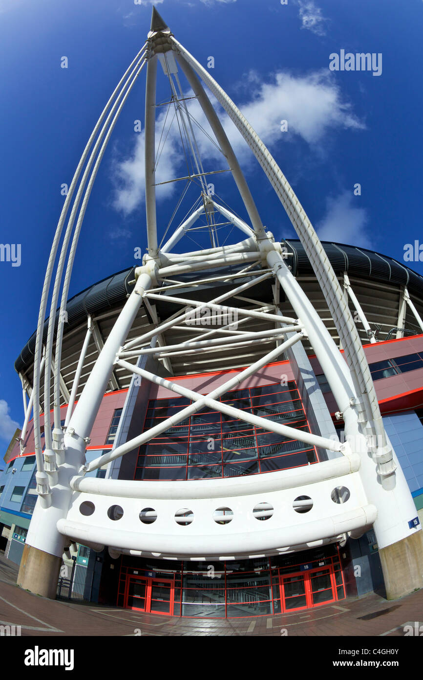Millennium Stadium, Cardiff, South Glamorgan, Wales, Cymru, GB, UK, Stock Photo