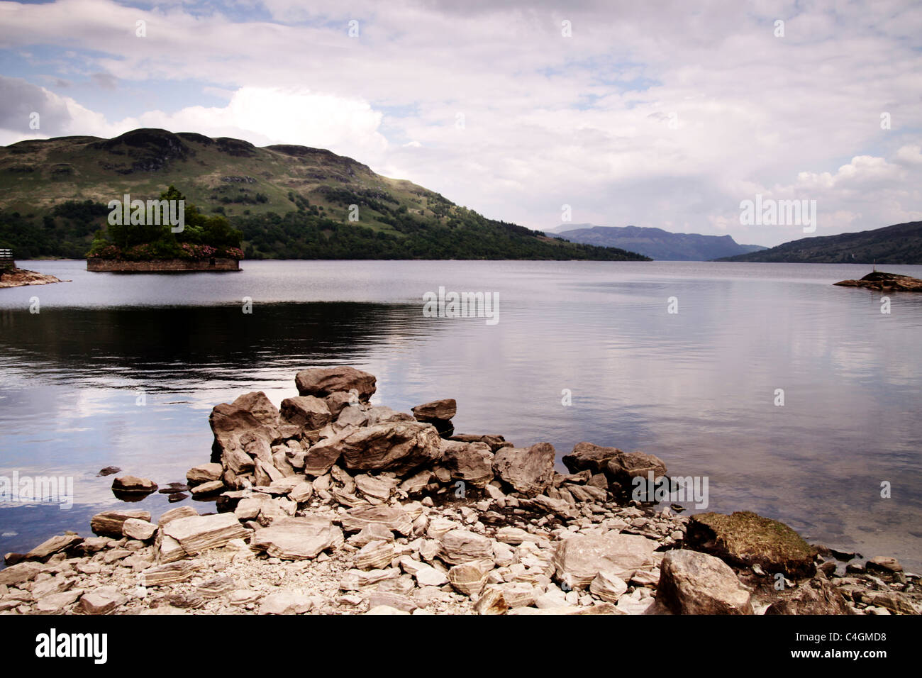 loch in Scotland Stock Photo