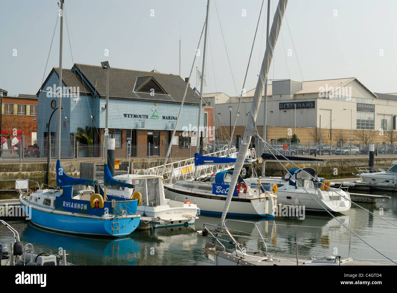 Weymouth marina hires stock photography and images Alamy