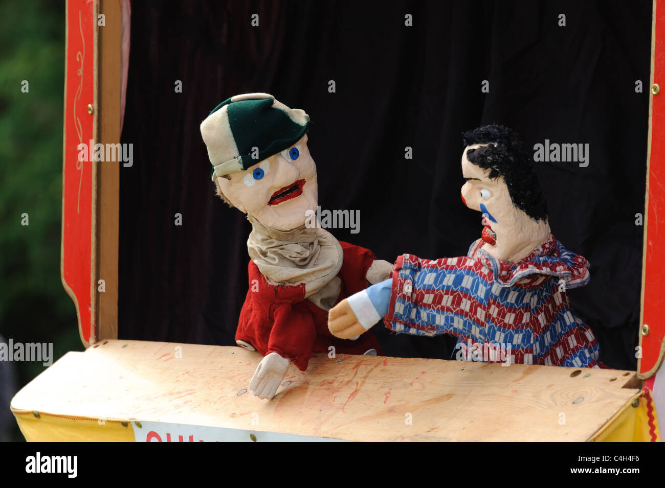 Punch and Judy show, Uk Stock Photo