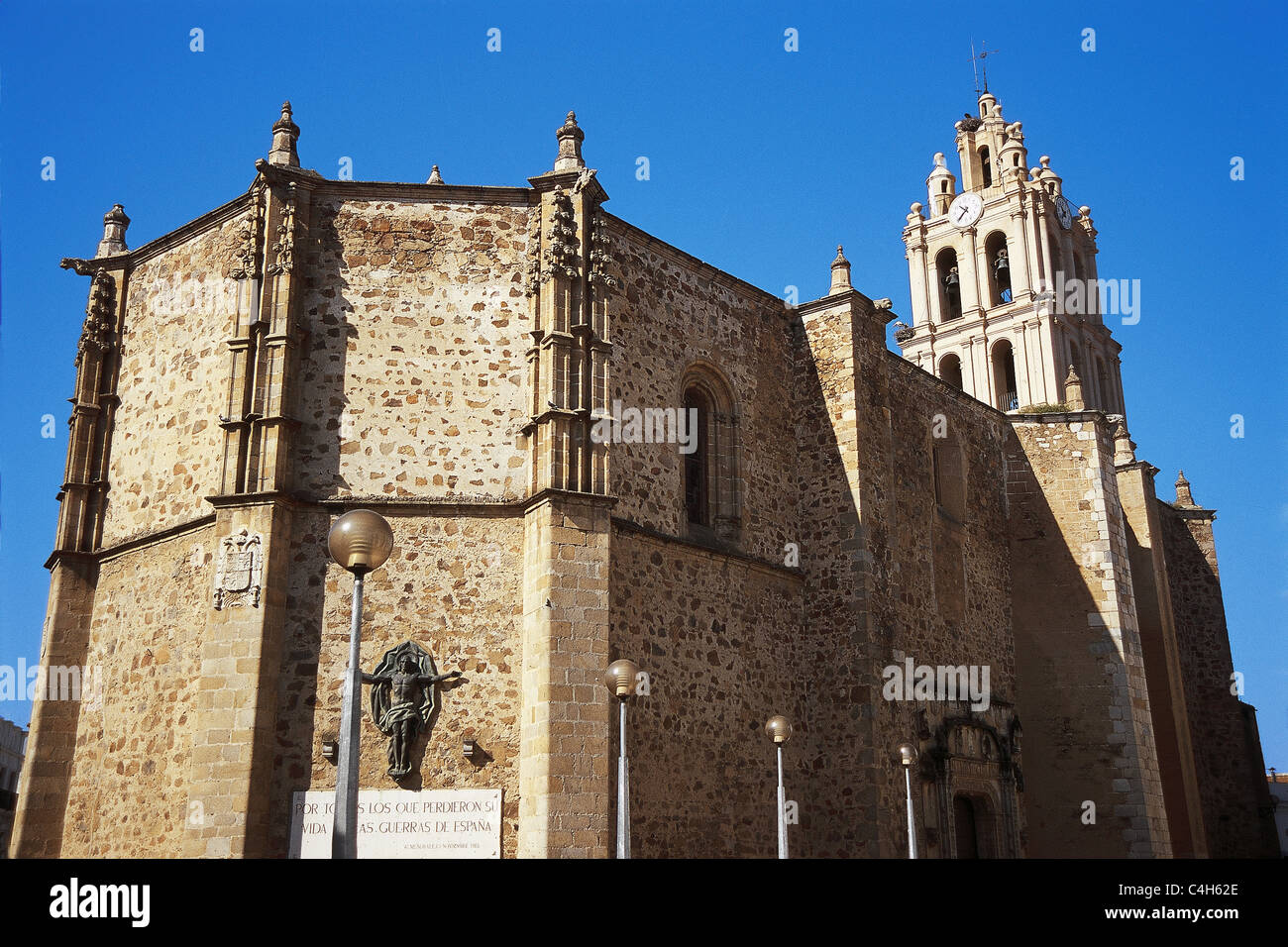 Spain. Extremadura. Almendralejo. Parish Church of Our Lady of Purification (16th century). Stock Photo