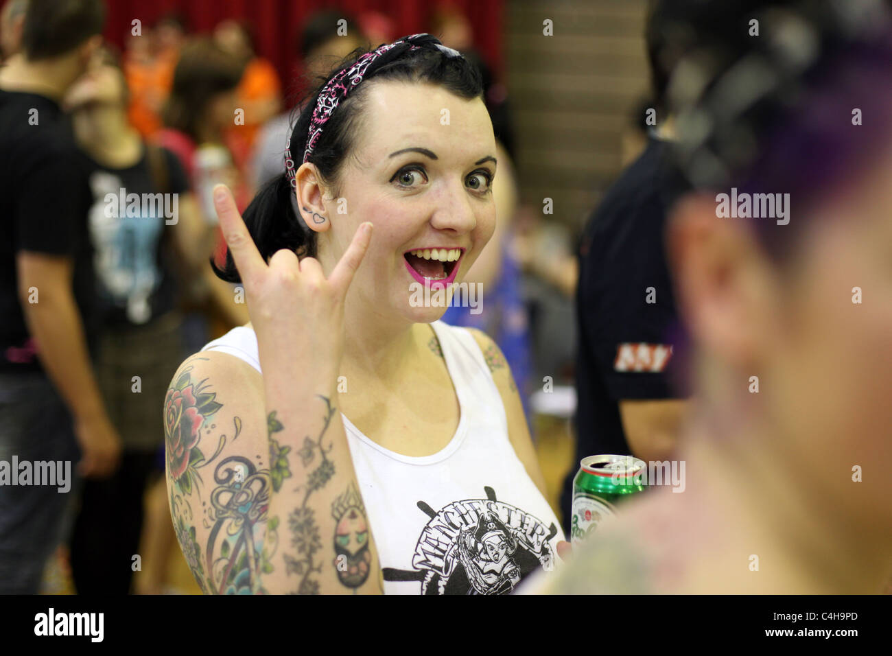 Roller Derby In London Stock Photo Alamy