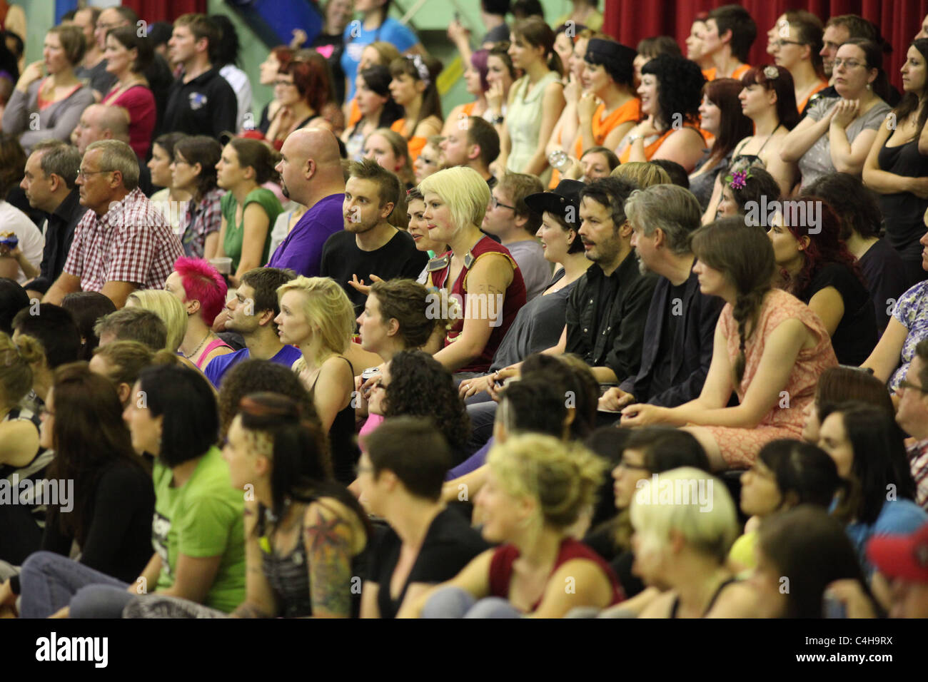 Roller Derby In London Stock Photo