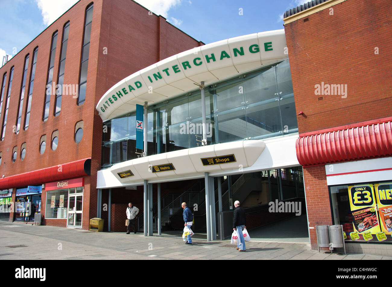 Gateshead Interchange, West Street, Gateshead, Tyne and Wear, England, United Kingdom Stock Photo