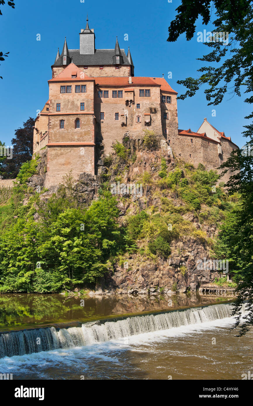 Burg Kriebstein | Kriebstein Castle Stock Photo