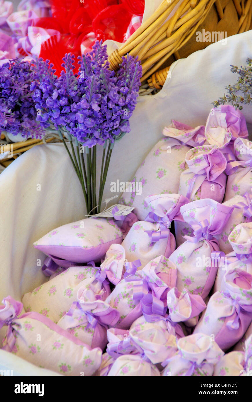 Lavendelsäckchen - lavender little bag 09 Stock Photo