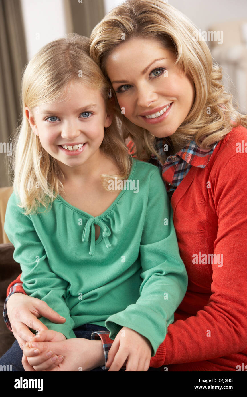 Happy caucasian mother hi-res stock photography and images - Alamy