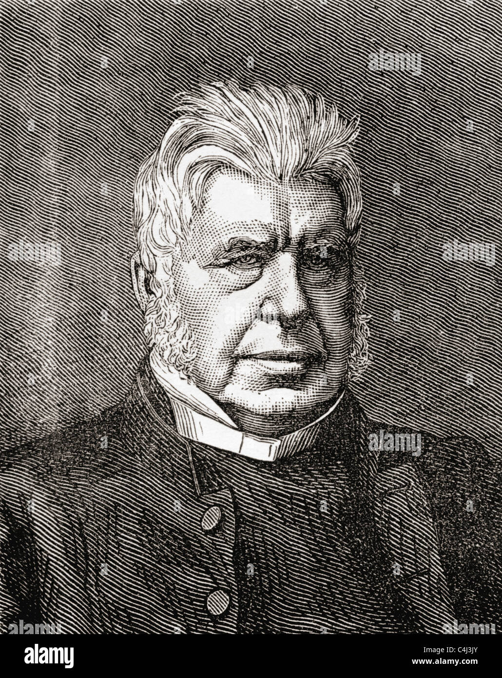 Walter Farquhar Hook, 1798 – 1875. eminent English Victorian churchman. Stock Photo