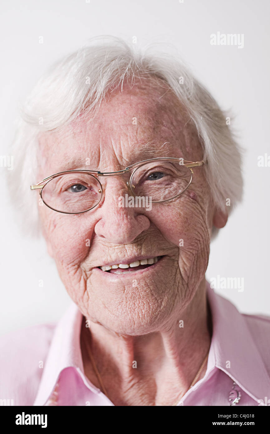 old lady Stock Photo