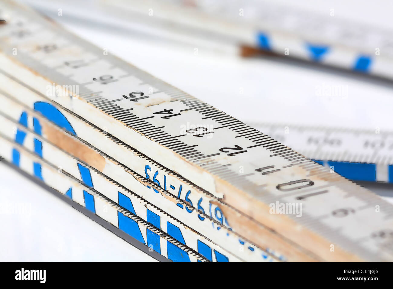 Folding rule Stock Photo Alamy