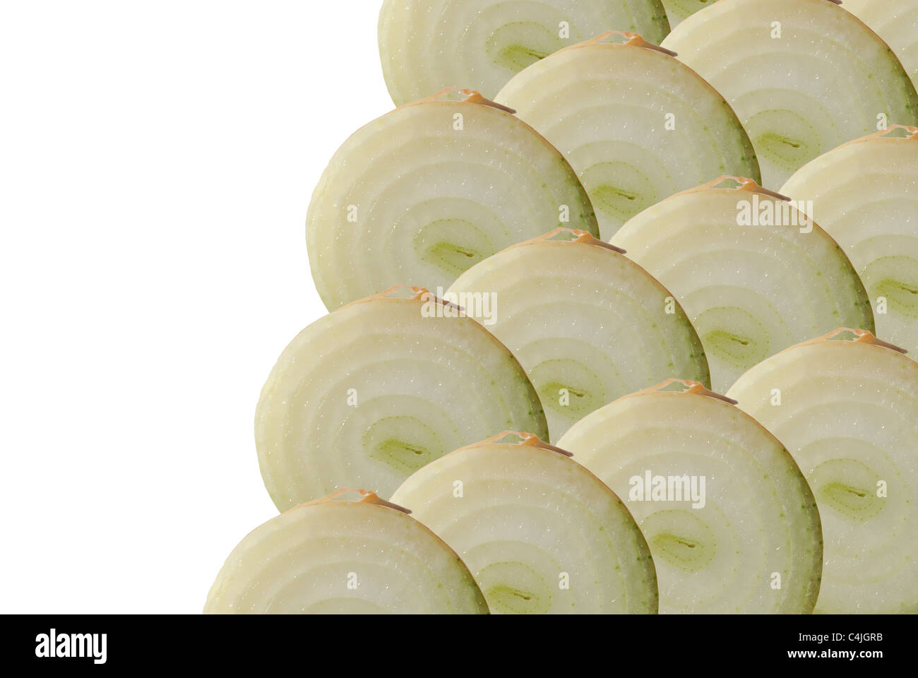 Onion rings Stock Photo