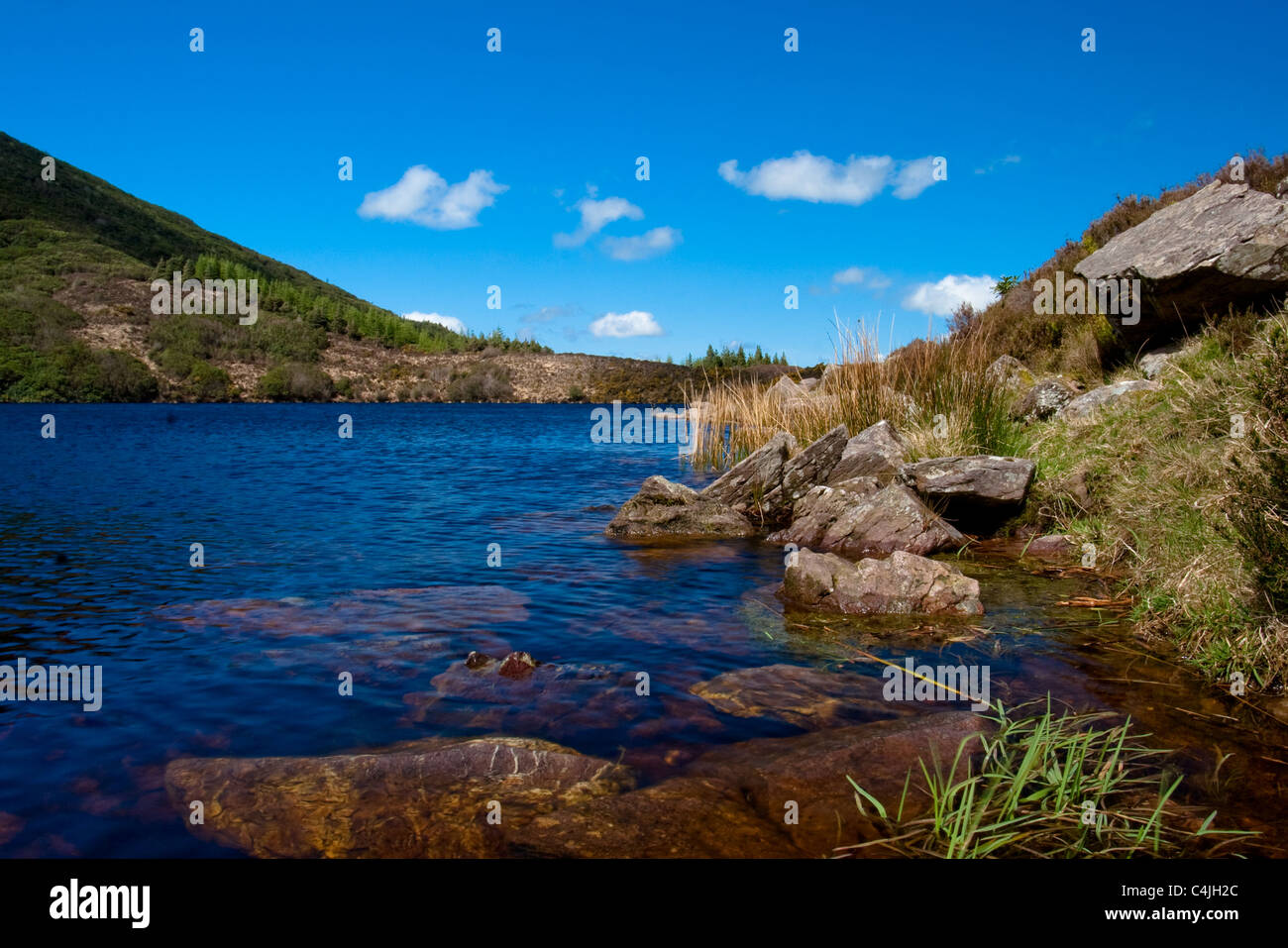 Baylough Lakein Clonmel, Ireland Stock Photo