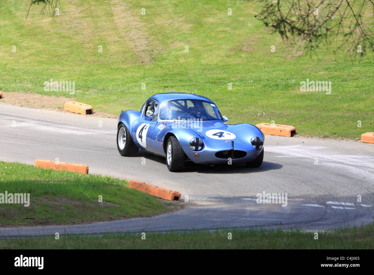 Ginetta G4 at the 2011 Cultra Hillclimb Event, County Down, Northern Ireland, UK Stock Photo