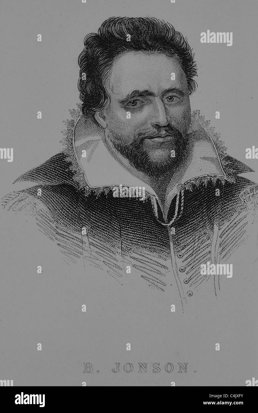Ben Jonson (1572 1637 Stock Photo Alamy