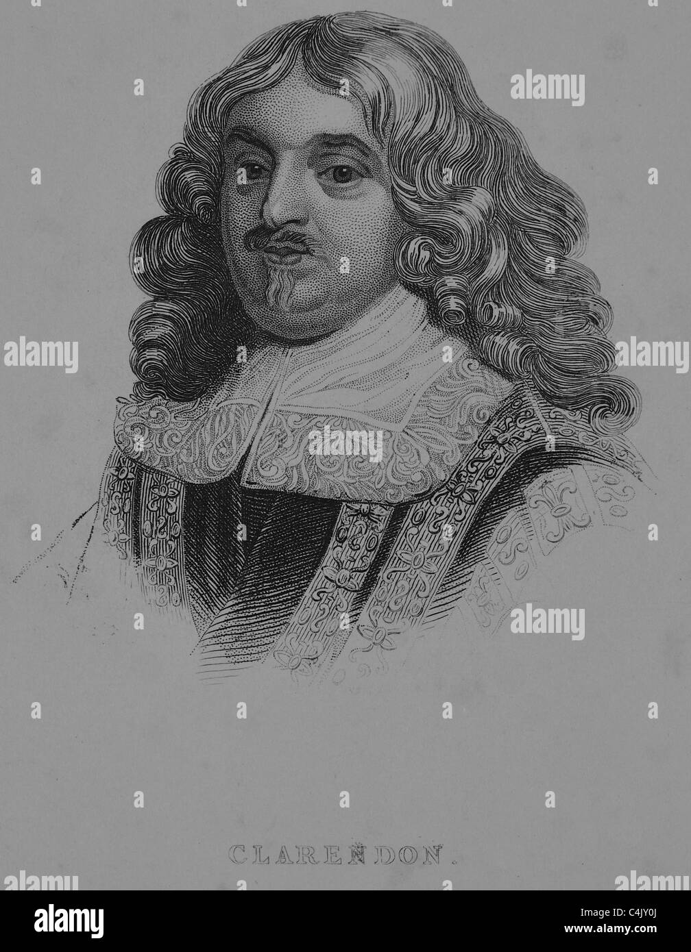 First Earl of Clarendon( Stock Photo