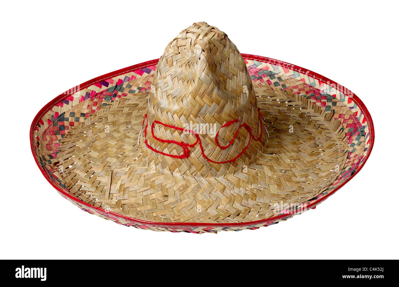Sombrero straw hat Stock Photo