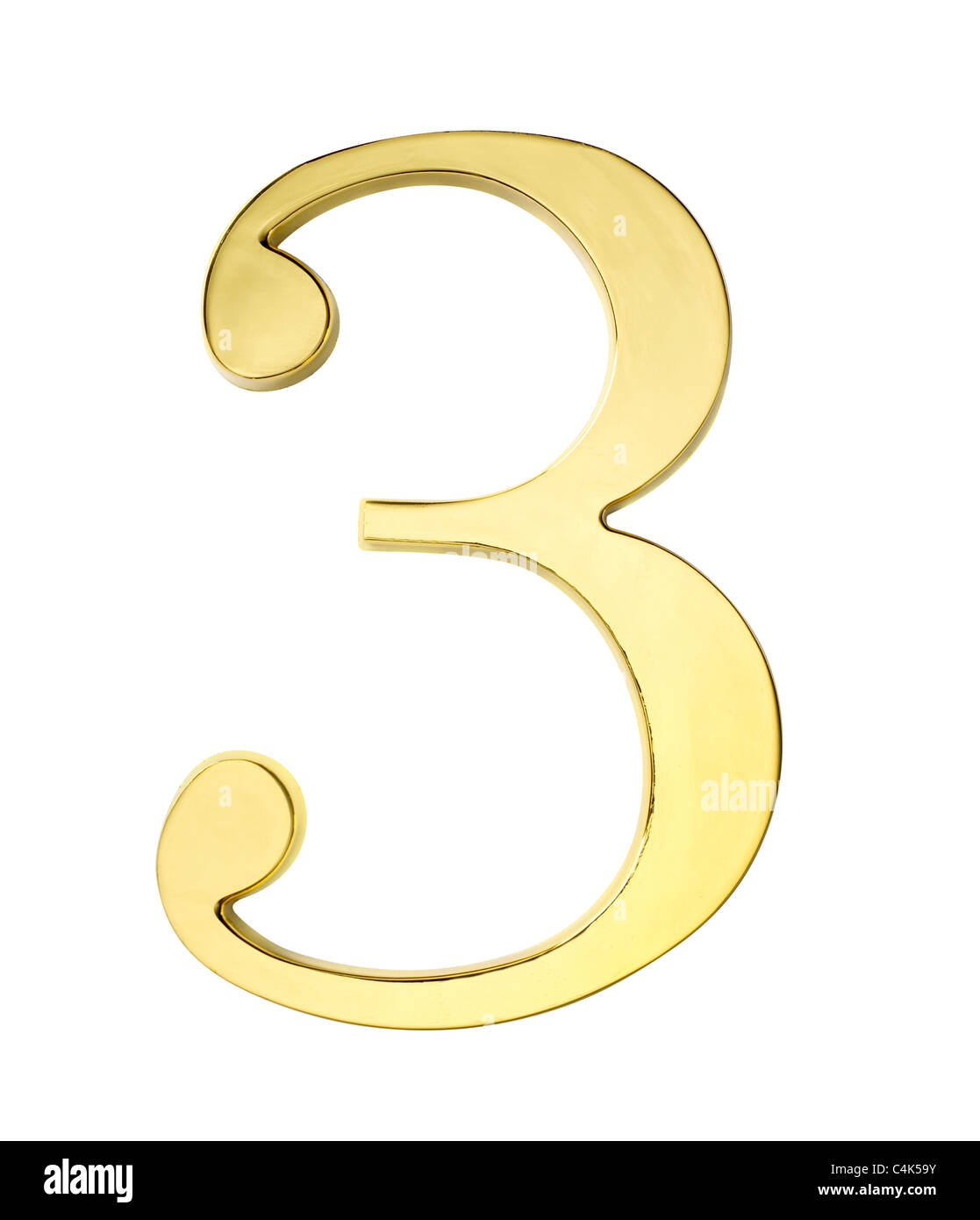 Number numbers three symbol figure hi res stock photography and images