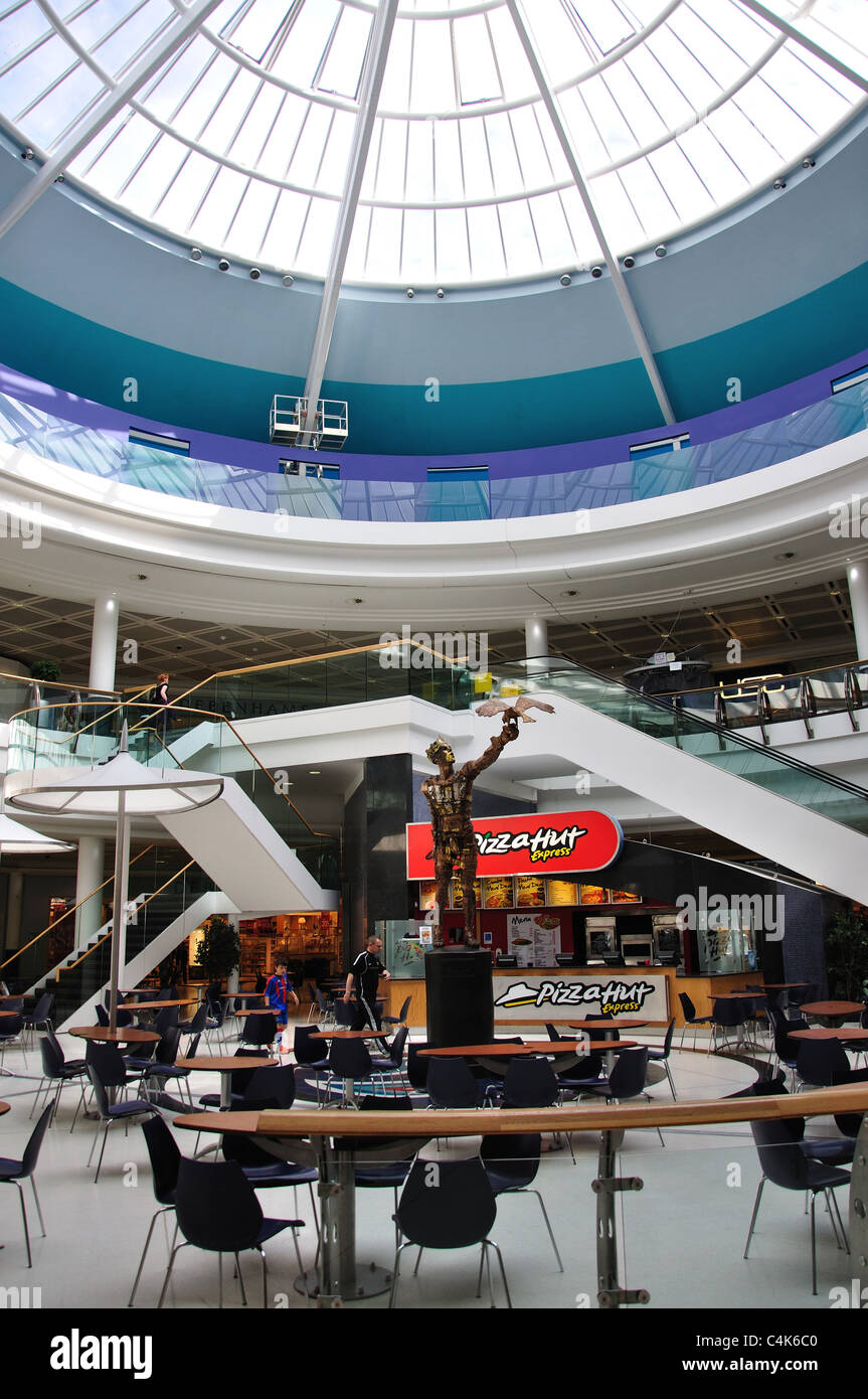 Interior view of Eastgate Shopping Centre, High Street, Inverness, Scottish Highlands, Scotland, United Kingdom Stock Photo