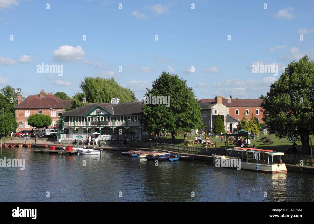 Thai Boathouse Restaurant Stratford upon Avon Stock Photo - Alamy
