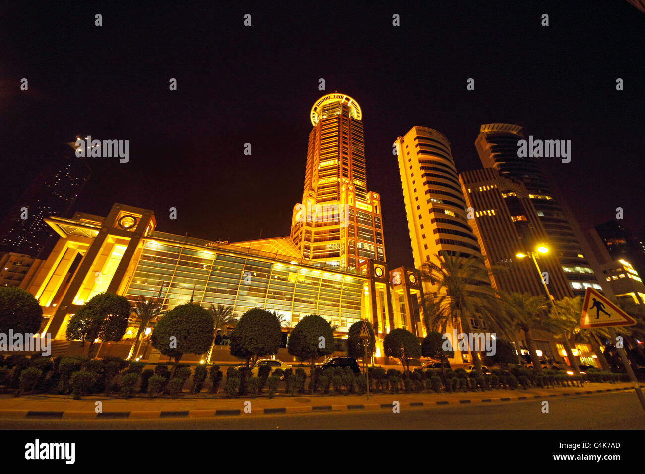 Dar al awadi Modern Building, Kuwait city, Kuwait Stock Photo Alamy