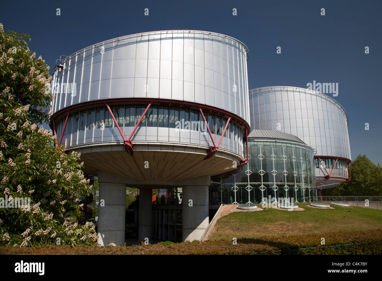 European Court of Justice for human rights, Strasbourg, France, Europe Stock Photo