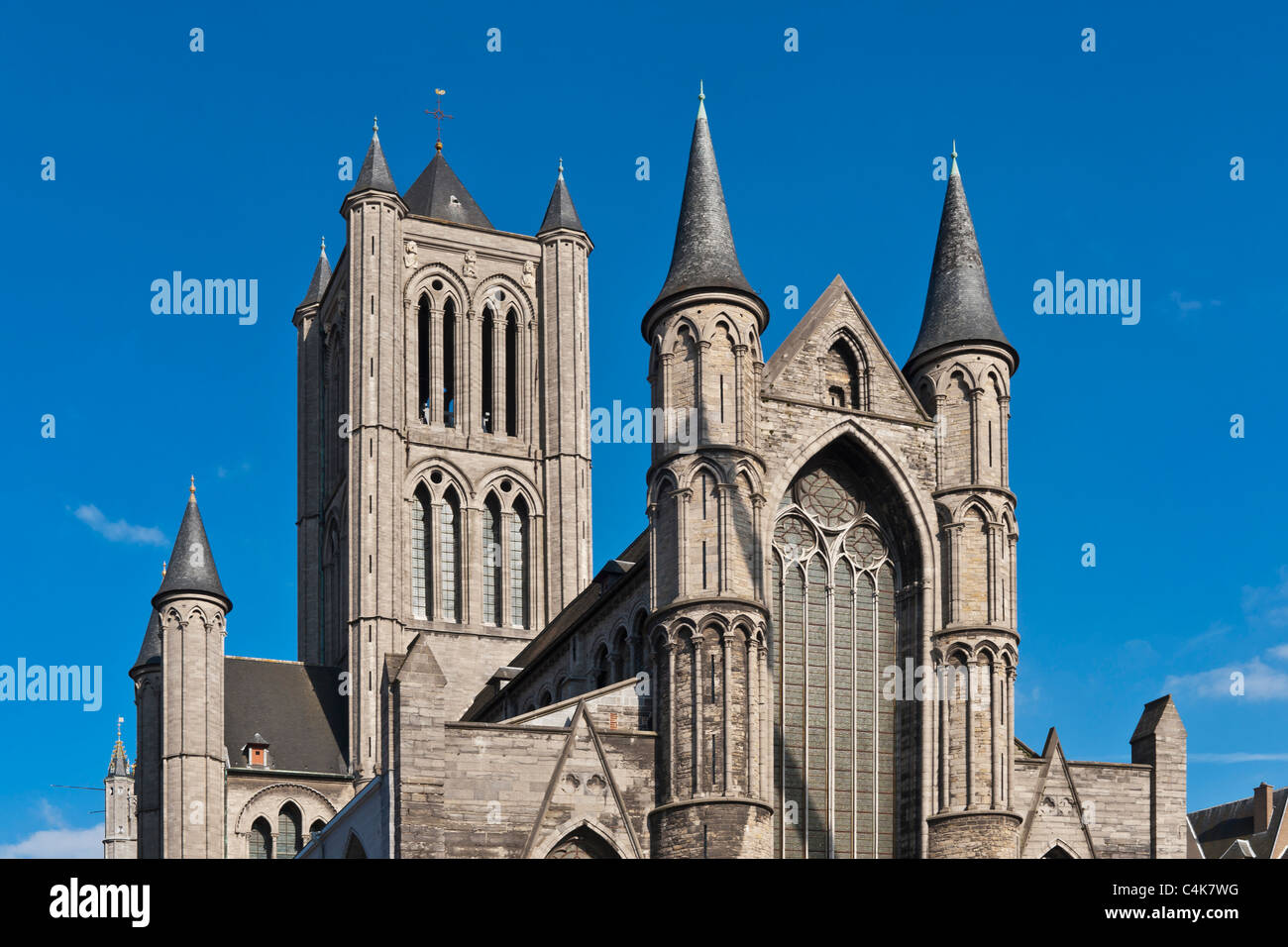 St. Nikolauskirche, Gent St. Nicholas Church, Ghent Stock Photo Alamy