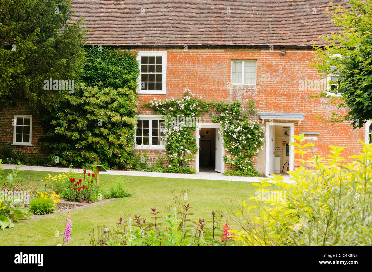 Jane Austen's house, Chawton, Alton, Hampshire, England Stock Photo