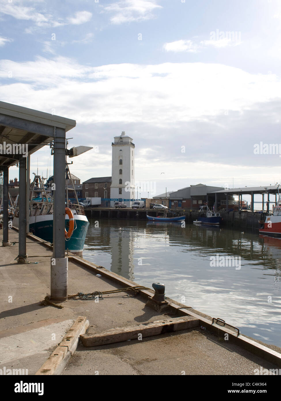 North Shields Fish Quay Stock Photo Alamy