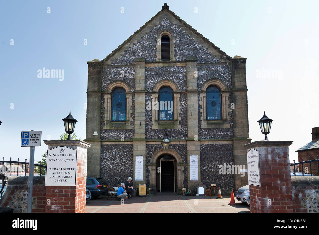Nineveh house in tarrant street arundel now an indoor antiques market