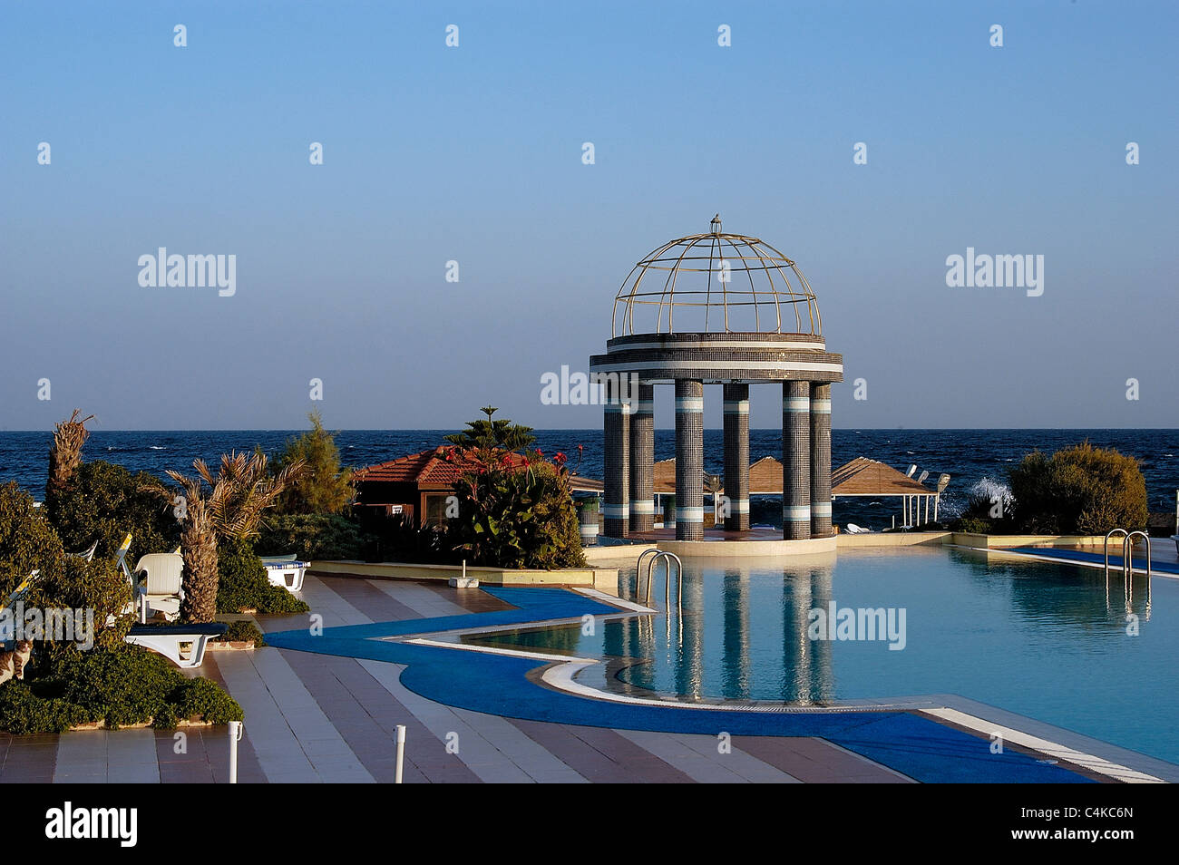 Dome Hotel Kyrenia Northern Cyprus Stock Photo 37306045 Alamy - 
