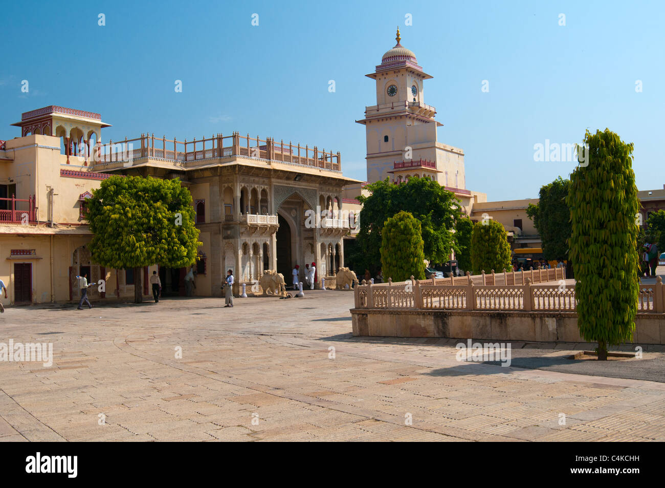 City Palace of Jai Singh II,Jaipur, Rajasthan, India, South Asia Stock Photo
