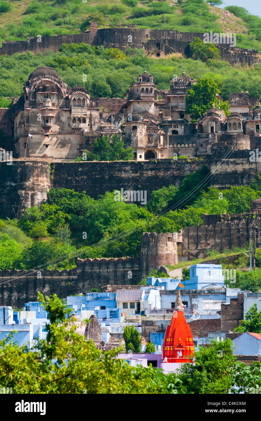 Indergarh Fort, Indergarh near by Kota, Rajasthan, India, Asia Stock Photo
