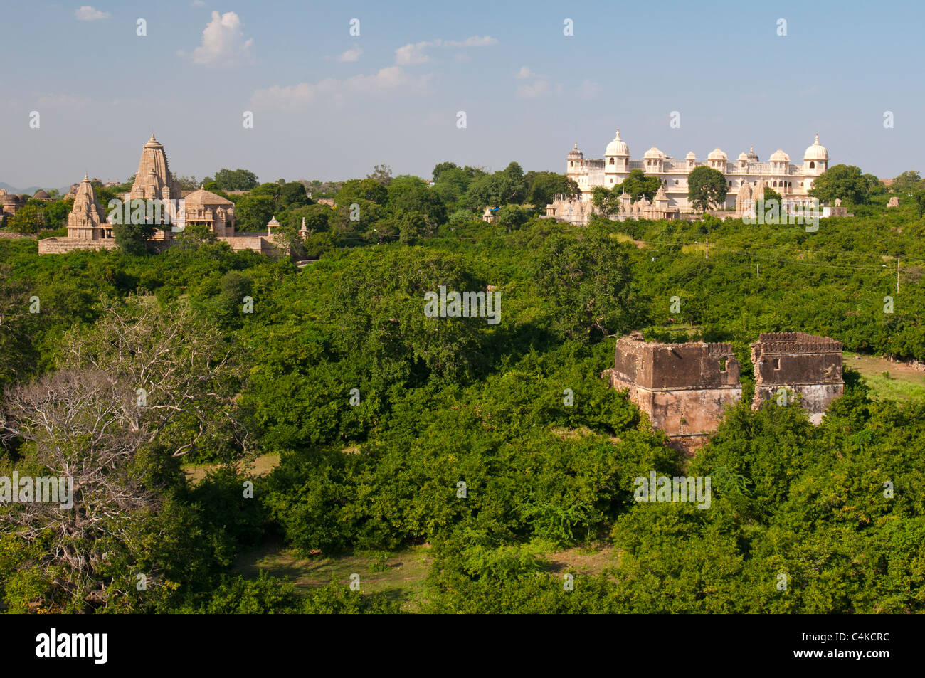 Fort Chittorgarh (also Chittor, Chittaur, or Chittaurgarh), Rajasthan state, western India, Asia Stock Photo