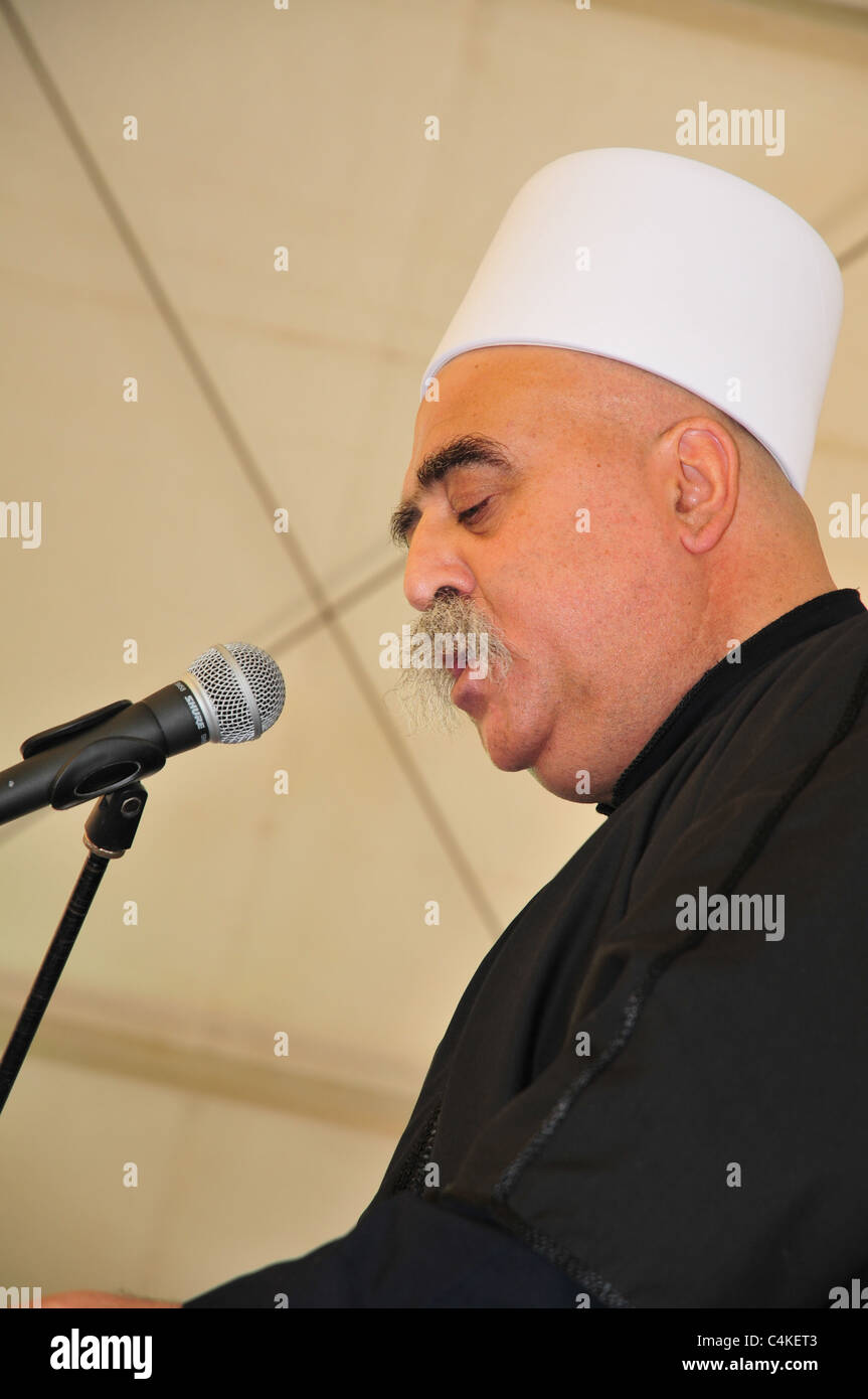 Sheikh Taupic Tarif, Druse leader Stock Photo