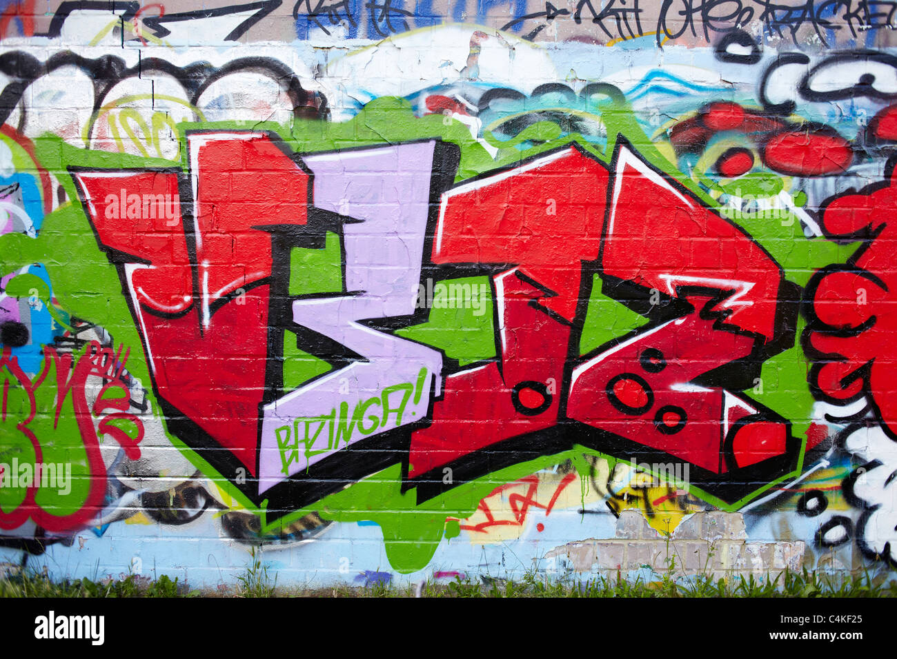 Graffiti Letters High Resolution Stock Photography And Images Alamy