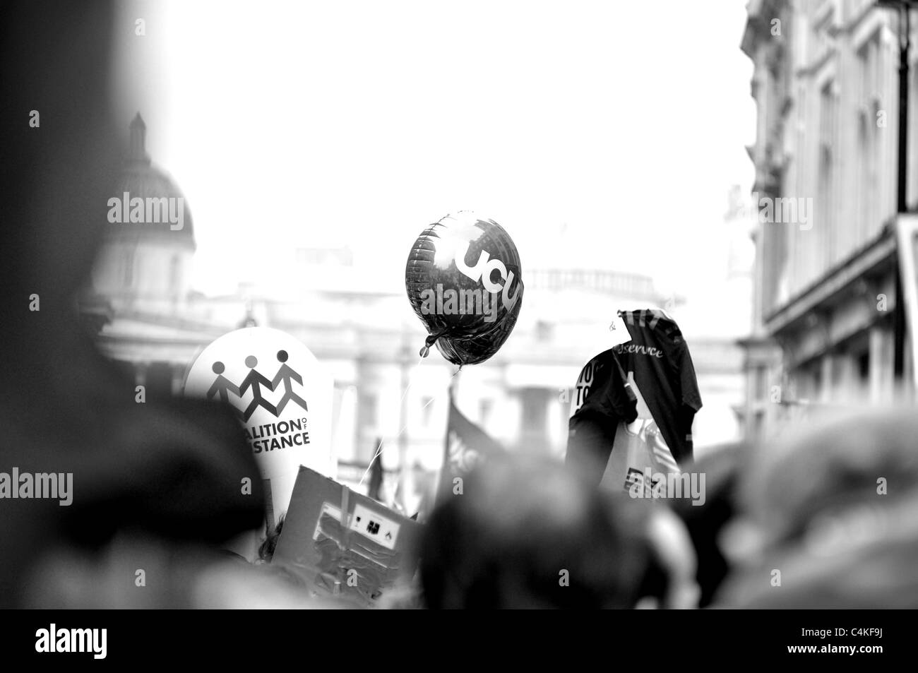 Black and white digital photography from the anticuts March 26th March