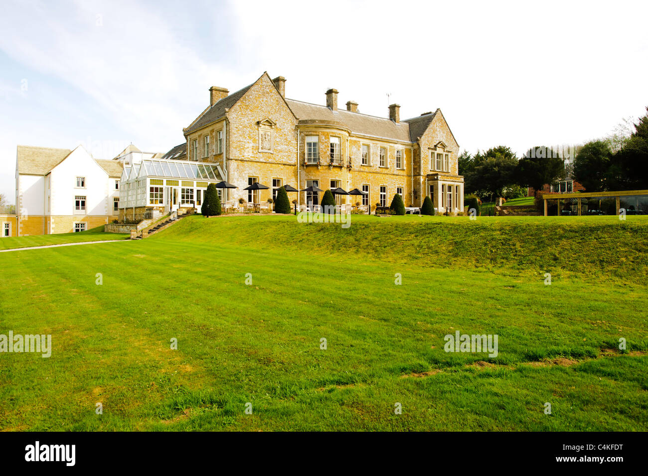 Wyck Hill House Hotel and Spa Stow on the Wold Gloucestershire UK Stock Photo